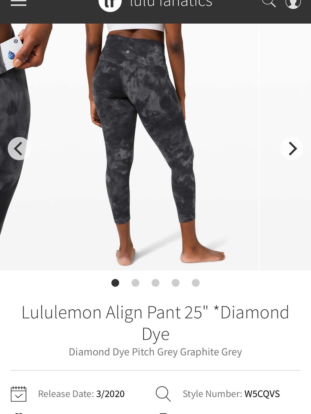 lululemon Align Pant 25"